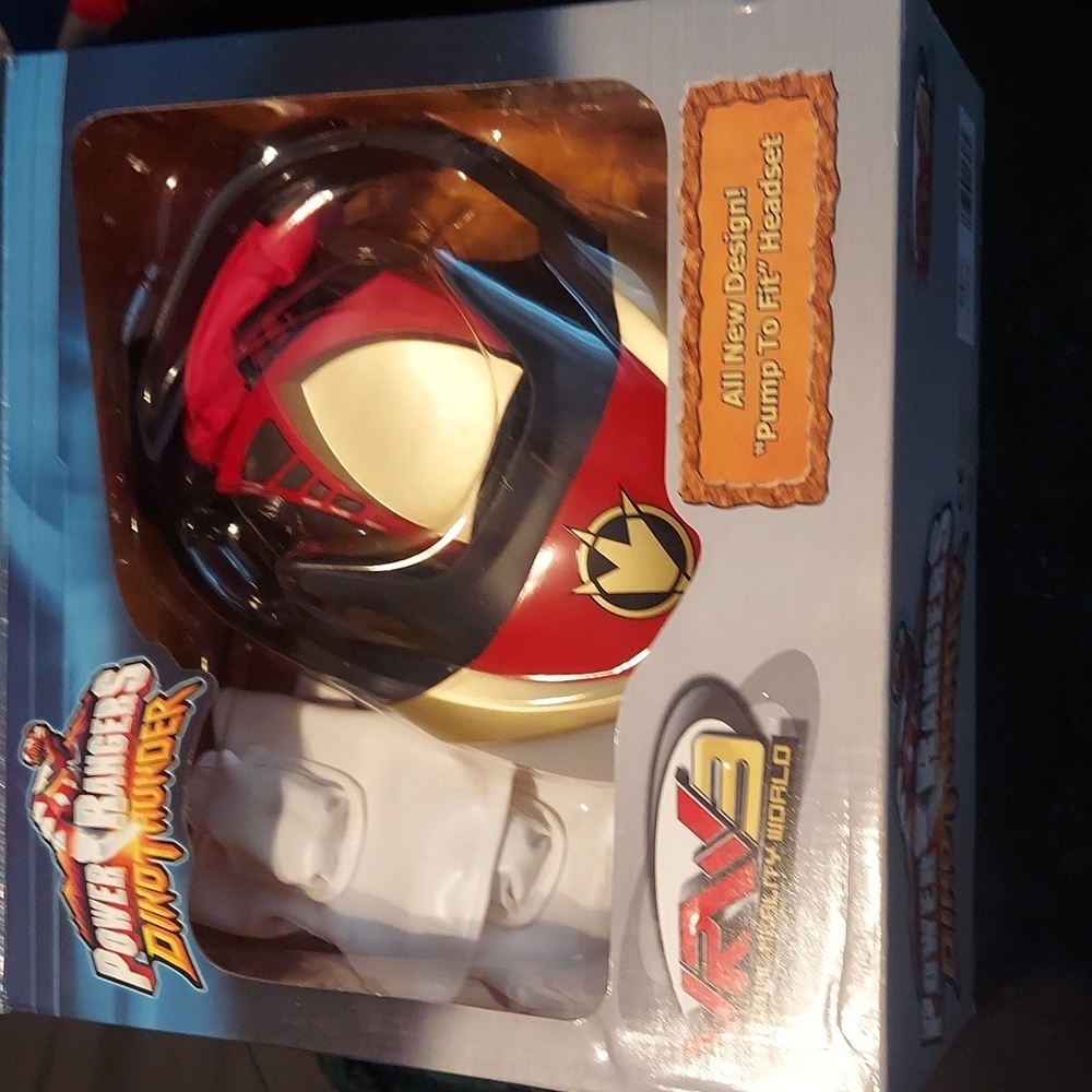 Vintage nwt POWER RANGERS Dino thunder virtual reality